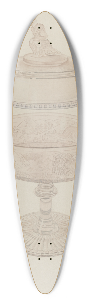 Paul Kelly - Westward Ho Compote 39.3 inch art pintail longboard deck