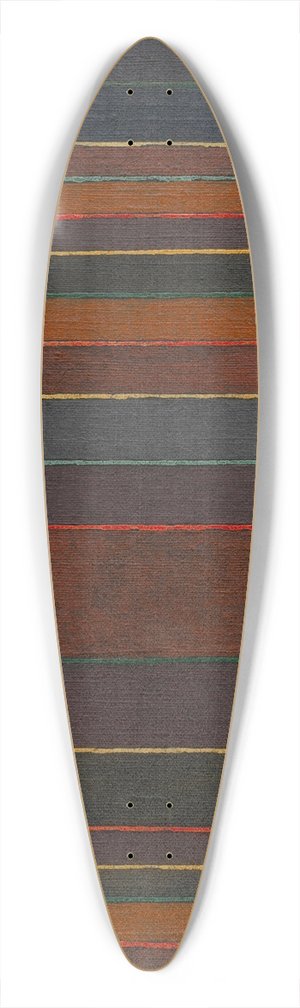 Paul Klee - In the Current Six Thresholds 39.3 inch art pintail longboard deck