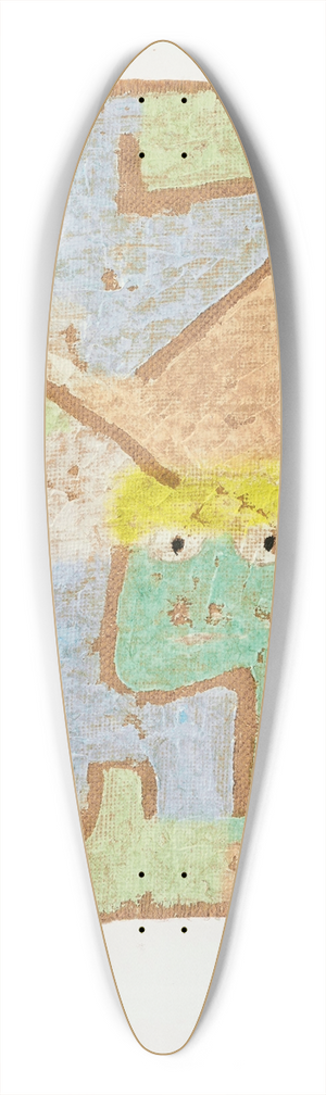 Paul Klee - Kirke 39.3 inch art pintail longboard deck