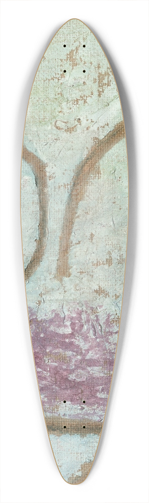 Paul Klee - Little Hope 39.3 inch art pintail longboard deck
