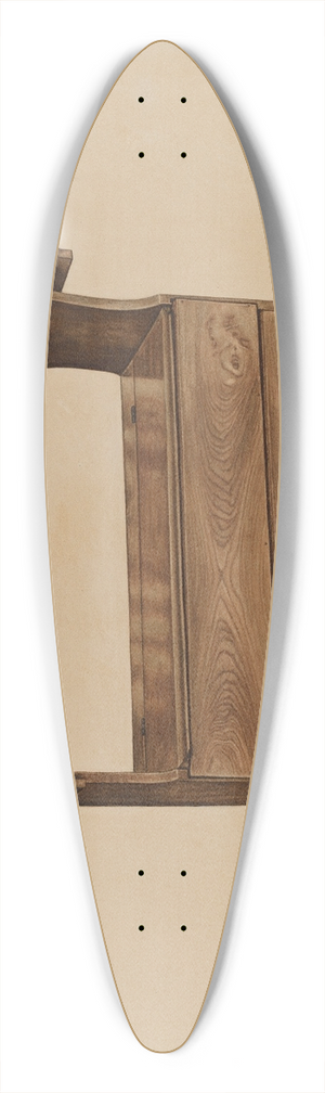 Paul Poffinbarger - Seat Table 39.3 inch art pintail longboard deck