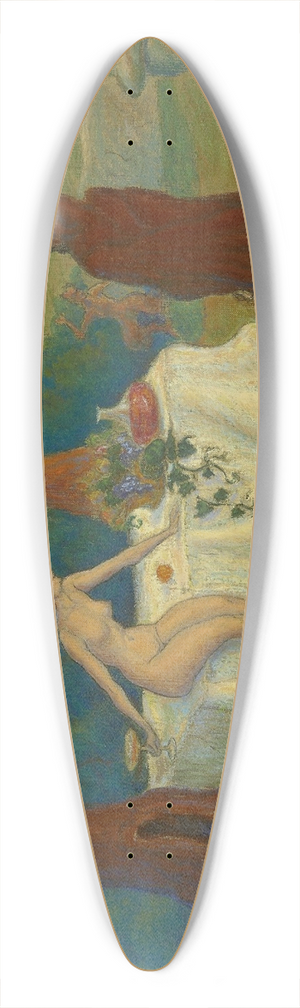 Paul Ranson - La tentation de Saint-Antoine 39.3 inch art pintail longboard deck