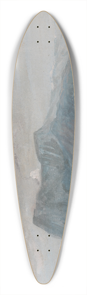 Paul Sandby - Welsh Mountain Study 39.3 inch art pintail longboard deck