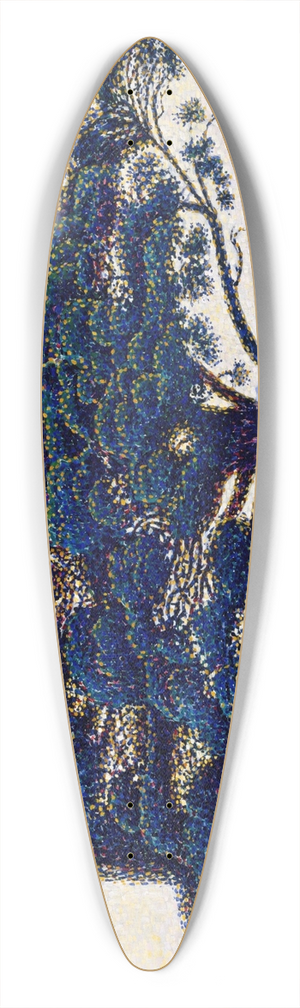 Paul Signac - The Bonaventure Pine 39.3 inch art pintail longboard deck