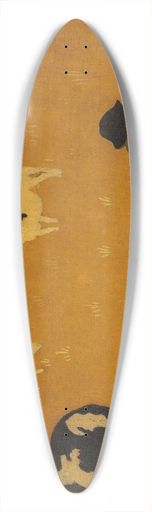 Paul Srusier - Breton panel with cows 39.3 inch art pintail longboard deck