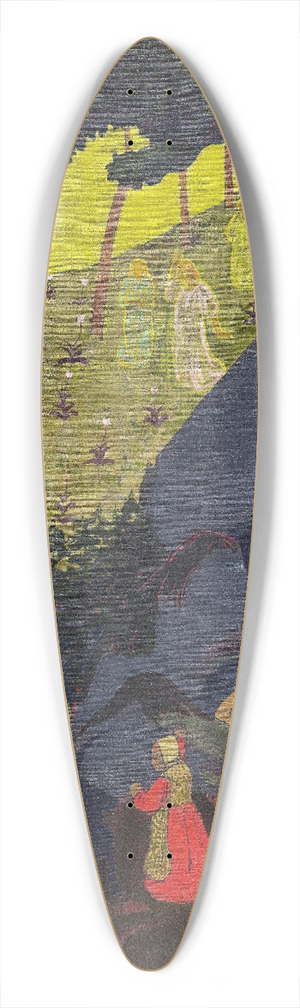 Paul Srusier - Celtic Tale 39.3 inch art pintail longboard deck