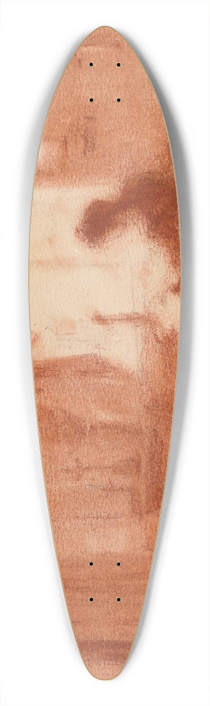 Paul Verrees - Interior in the Kempen 39.3 inch art pintail longboard deck