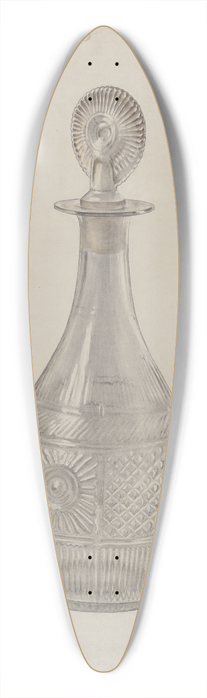 Paul Ward - Decanter 39.3 inch art pintail longboard deck