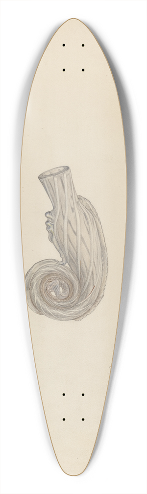 Paul Ward - Scent Bottle 39.3 inch art pintail longboard deck