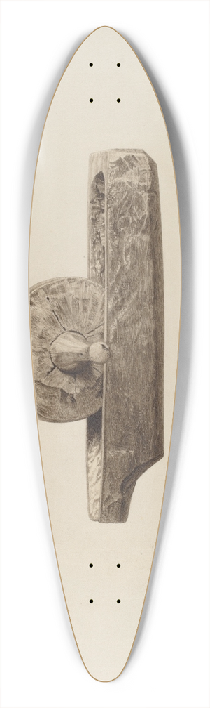 Pearl Davis - Coffee Grinder 39.3 inch art pintail longboard deck
