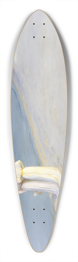 Peder Severin Kryer - Summer Evening on the Souther Beach 39.3 inch art pintail longboard deck