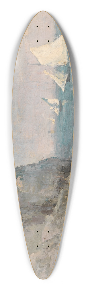 Pericles Pantazis - The Cliff 39.3 inch art pintail longboard deck