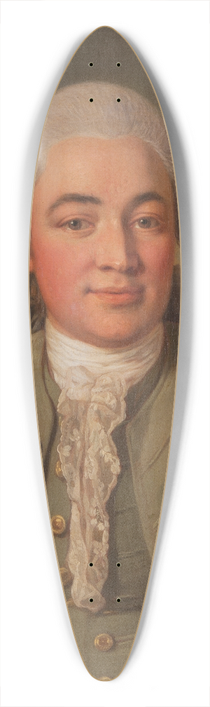 Per Krafft the Elder - Olof Kexell, Author 39.3 inch art pintail longboard deck