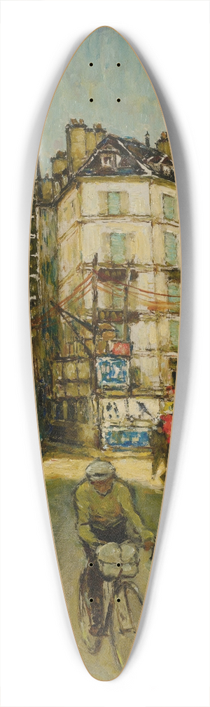 Peter Alexandrovitch Nilouss - Place De La Republique 39.3 inch art pintail longboard deck