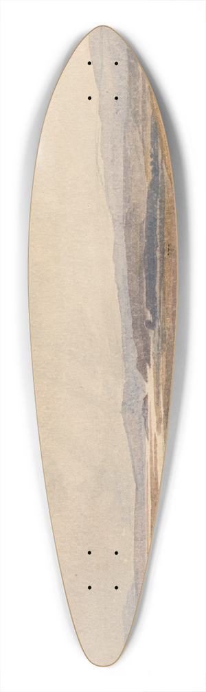Peter DeWint - Harvest Time; Cumberland 39.3 inch art pintail longboard deck