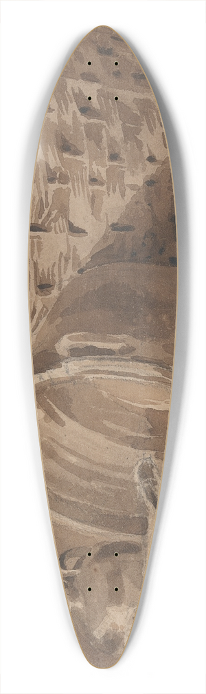 Peter DeWint - Still Life with Baskets and Pottery 39.3 inch art pintail longboard deck