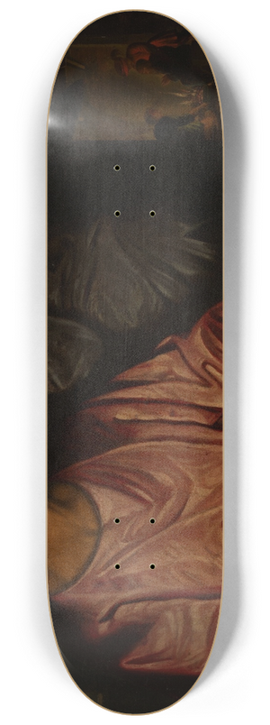 Giovanni Girolamo Savoldo - Saint Matthew and the Angel 8.25 inch art skate deck Giovanni Girolamo Savoldo - Saint Matthew and the Angel 8.25 inch art skate deck