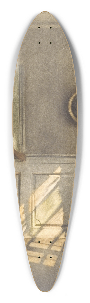 Peter Ilsted - Morgensol 39.3 inch art pintail longboard deck