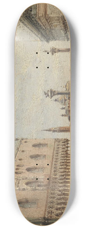 Giovanni Grubacs - Venedig Piazza San Marco 8.25 inch art skate deck