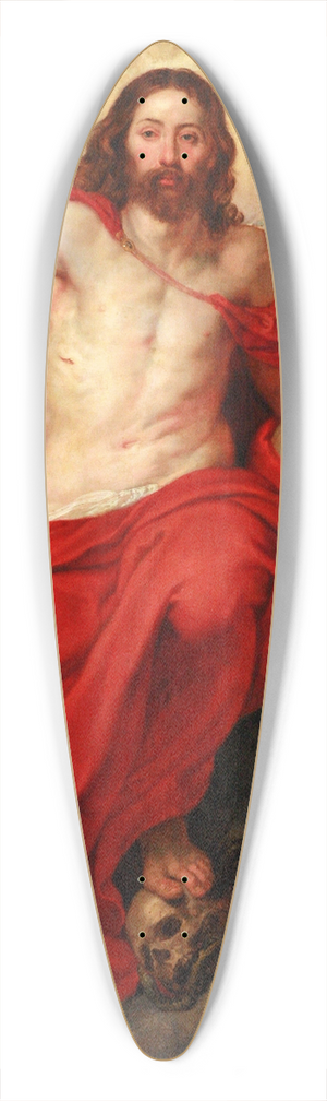 Peter Paul Rubens - Christ triumphing over Death and Sin 39.3 inch art pintail longboard deck
