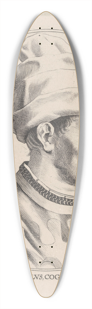 Peter Paul Rubens - Giacomo Attendolo 39.3 inch art pintail longboard deck