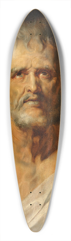 Peter Paul Rubens - Portrait of the philosopher Seneca 39.3 inch art pintail longboard deck