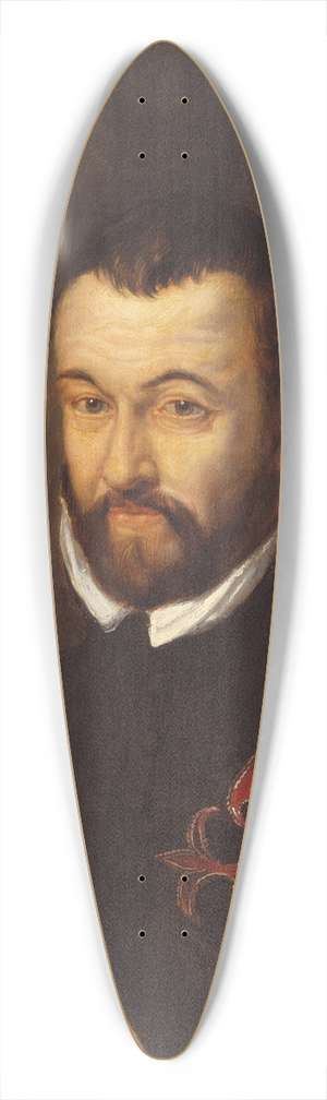 Peter Paul Rubens - Portret van Benedictus Arias Montanus 39.3 inch art pintail longboard deck