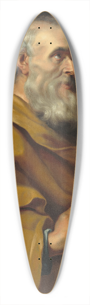 Peter Paul Rubens - Saint Peter 39.3 inch art pintail longboard deck