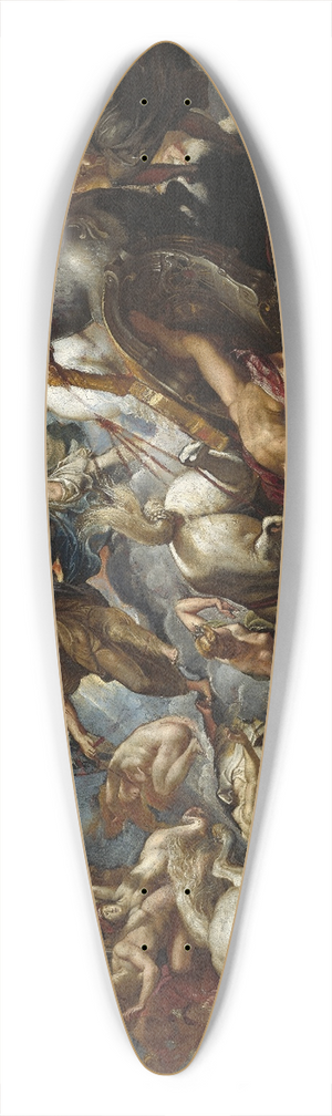 Peter Paul Rubens - The Fall of Phaeton 39.3 inch art pintail longboard deck
