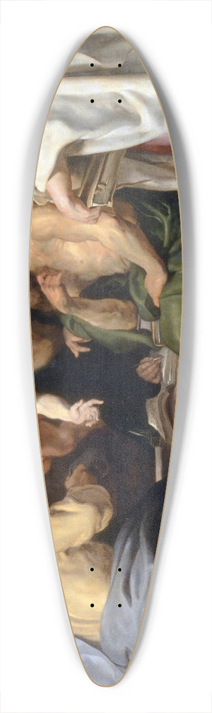 Peter Paul Rubens - The four Evangelists 39.3 inch art pintail longboard deck