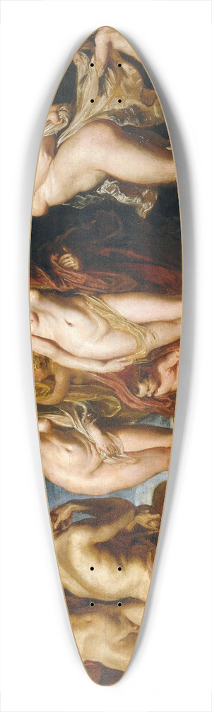 Peter Paul Rubens - The Judgment Of Paris 39.3 inch art pintail longboard deck