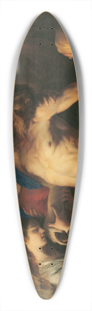 Peter Strudel - Beweinung Christi 39.3 inch art pintail longboard deck