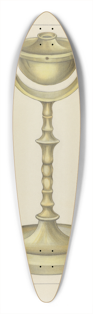 Philip Johnson - Betty Lamp 39.3 inch art pintail longboard deck