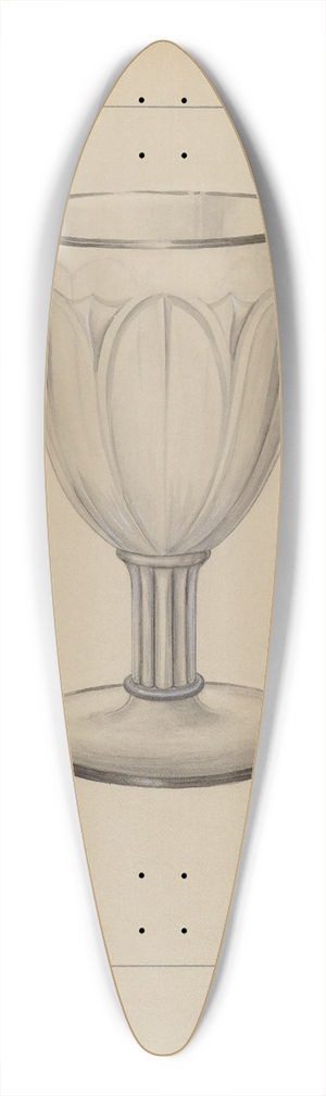 Philip Johnson - Goblet 39.3 inch art pintail longboard deck