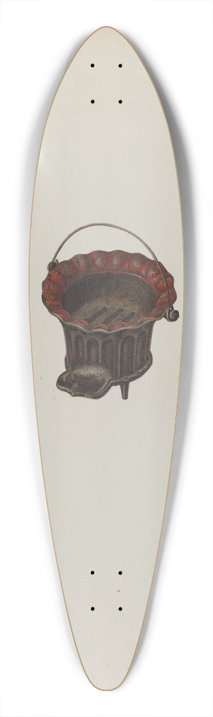 Philip Johnson - Toy Stove 39.3 inch art pintail longboard deck
