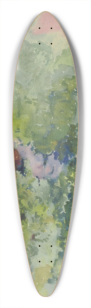 Philipp Franck - Taunus streams 39.3 inch art pintail longboard deck