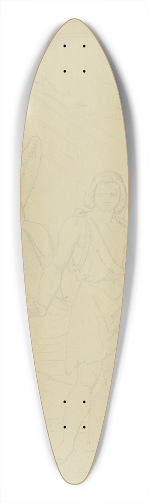 Philipp Veit - Vertreibung Adams und Evas aus dem Paradies 39.3 inch art pintail longboard deck