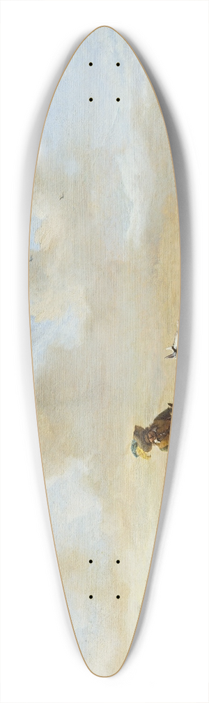 Philips Wouwerman - By the Riverside 39.3 inch art pintail longboard deck