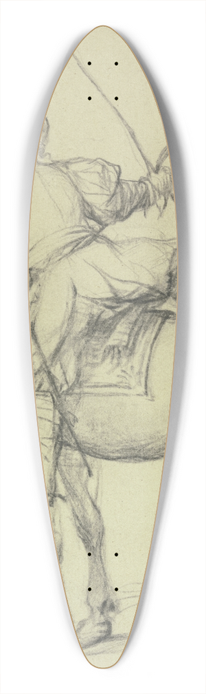 Philips Wouwerman - Ein Kavalier, der zu Pferde steigt 39.3 inch art pintail longboard deck