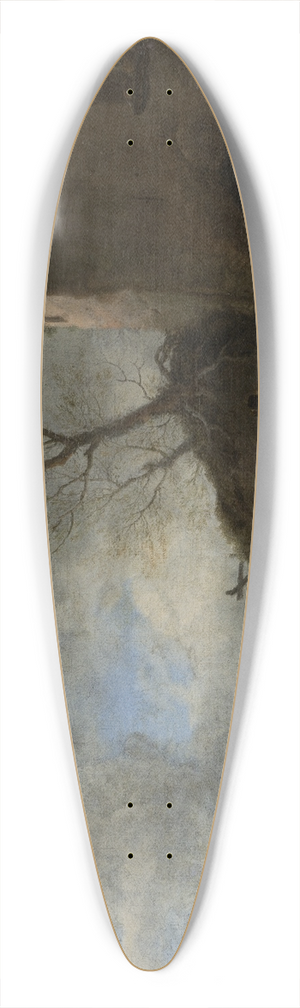 Philips Wouwerman - Riders at a Blacksmiths 39.3 inch art pintail longboard deck