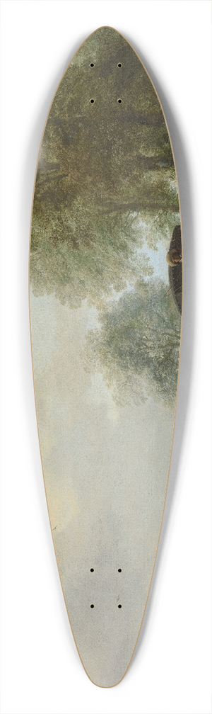 Philips Wouwerman - The Riding School 39.3 inch art pintail longboard deck
