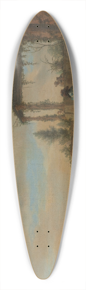 Philips Wouwerman - The Riding School 39.3 inch art pintail longboard deck