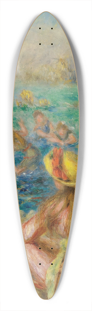 Pierre-Auguste Renoir - Baigneuses 39.3 inch art pintail longboard deck
