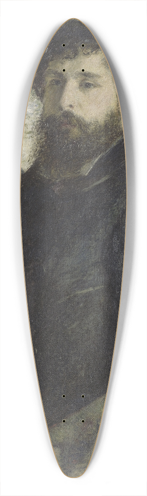 Pierre-Auguste Renoir - Claude Monet 39.3 inch art pintail longboard deck