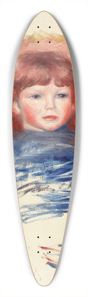 Pierre-Auguste Renoir - Coco 39.3 inch art pintail longboard deck