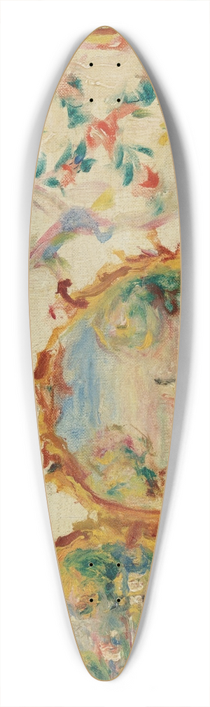 Pierre-Auguste Renoir - Faences Dcores 39.3 inch art pintail longboard deck