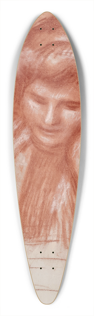 Pierre-Auguste Renoir - Gabrielle lisant 39.3 inch art pintail longboard deck