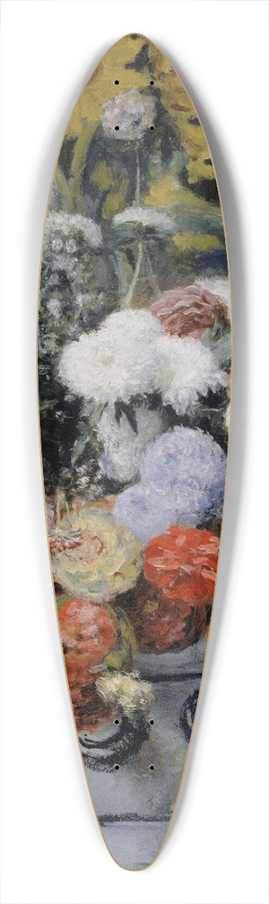 Pierre-Auguste Renoir - Mixed Flowers in an Earthenware Pot 39.3 inch art pintail longboard deck