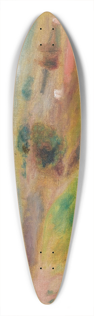 Pierre-Auguste Renoir - Paysage 39.3 inch art pintail longboard deck