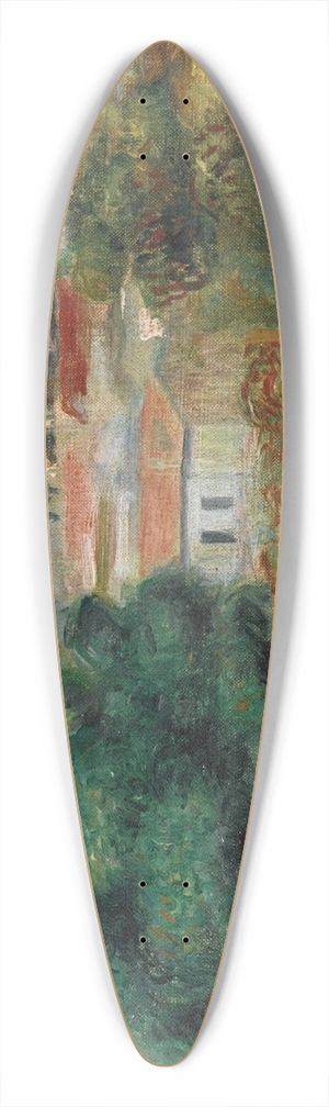 Pierre-Auguste Renoir - Paysage 39.3 inch art pintail longboard deck
